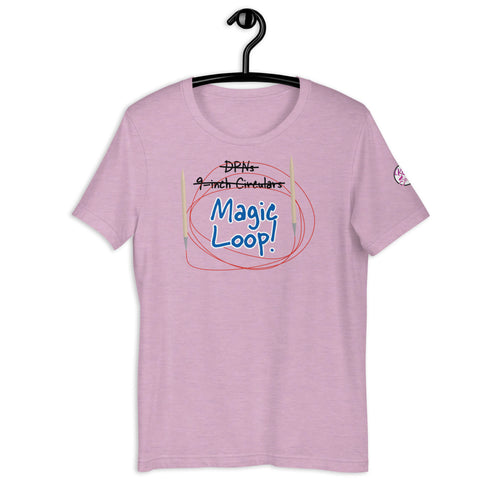 Sock Knitter's Shirt: Magic Loop, Funny Knitting Shirt